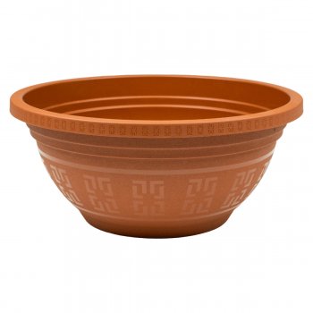 Kit 12 Vasos Cuia Jardim Flores Plantas Vasilha Reforçada Plástico 6 Litros